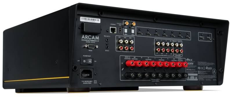 Arcam AVA15 von hinten